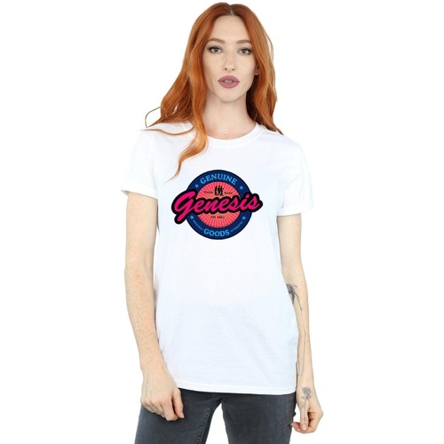 Vêtements Femme T-shirts manches longues Genesis Neon Logo Blanc