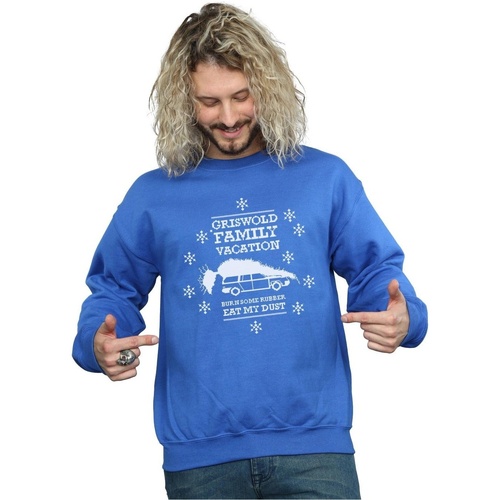 Vêtements Homme Sweats National Lampoon´s Christmas Va Eat My Dust Bleu