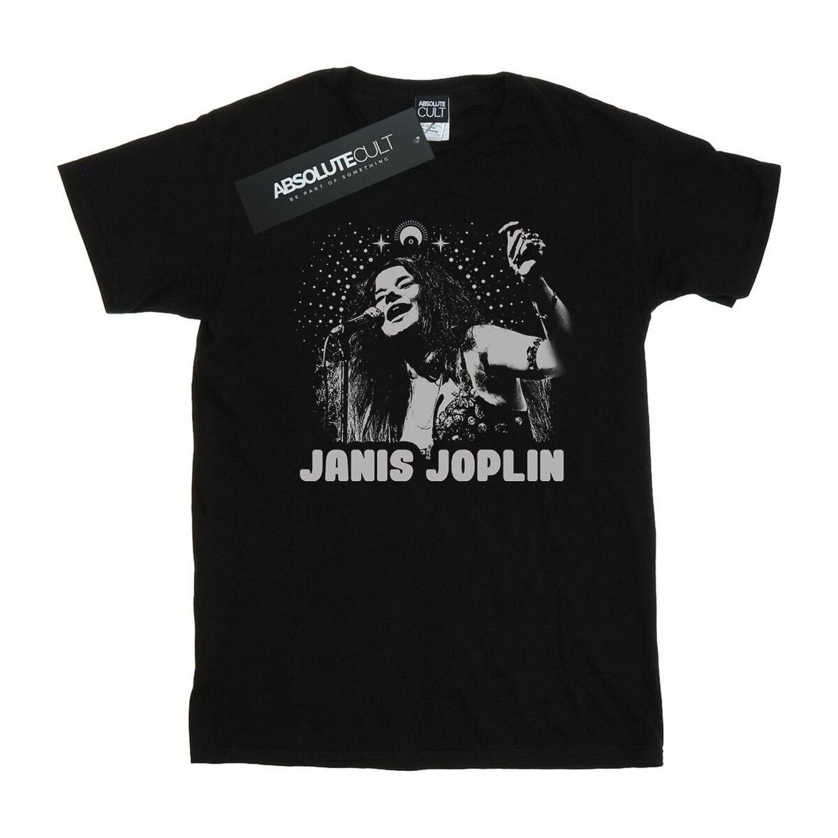 Vêtements Femme T-shirts manches longues Janis Joplin Spiritual Mono Noir
