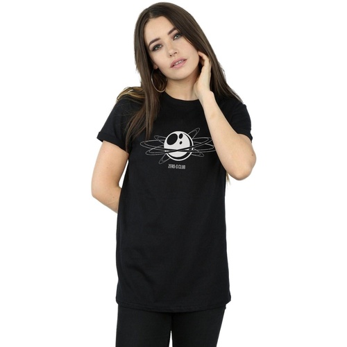 Vêtements Femme T-shirts manches longues Ready Player One Zero G Club Logo Noir