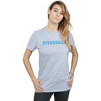 Vêtements Femme T-shirts manches longues Riverdale Neon Logo Gris