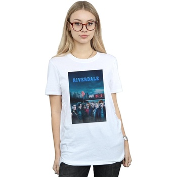 Vêtements Femme T-shirts manches longues Riverdale BI43398 Blanc