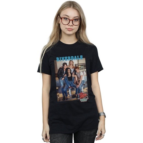 Vêtements Femme T-shirts manches longues Riverdale  Noir