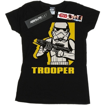 Vêtements Femme T-shirts manches longues Disney Rebels Trooper Noir