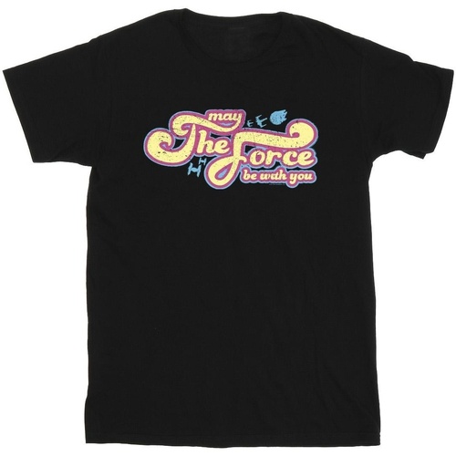 Vêtements Fille T-shirts manches longues Star Wars: A New Hope BI43965 Noir