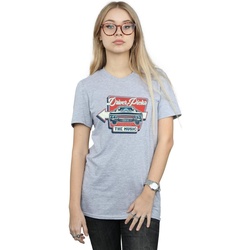 Vêtements Femme T-shirts manches longues Supernatural Driver Picks The Music Gris