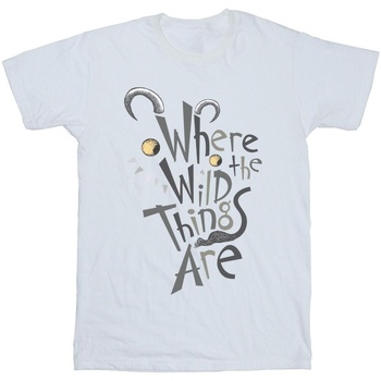Vêtements Garçon T-shirts manches courtes Where The Wild Things Are BI44934 Blanc