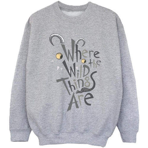 Vêtements Fille Sweats Where The Wild Things Are BI45115 Gris