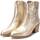 Chaussures Femme Bottines Refresh 17196001 Doré