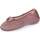 Chaussures Femme Chaussons Isotoner Chaussons Ballerines semelle confortable, talon de 3,8 cm Marron