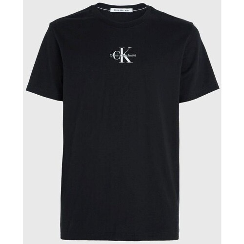 Vêtements Homme T-shirts manches courtes Calvin Klein Sneakers J30J323483BEH Noir
