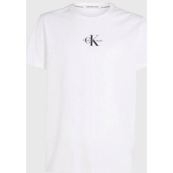 Vêtements Homme T-shirts manches courtes Calvin Klein Jeans J30J323483YAF Blanc