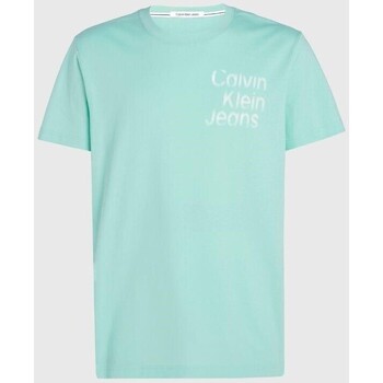 Vêtements Homme T-shirts manches courtes Calvin Klein Jeans J30J325189CCP Bleu