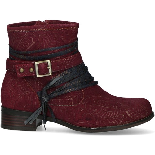 Chaussures Femme Boots Laura Vita COLOMBE 02 Rouge