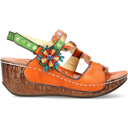 Chaussures Femme Sandales et Nu-pieds Laura Vita DINO 824 Orange
