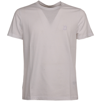 Vêtements Homme T-shirts manches courtes Dondup us198jf0271ufs6-000 Blanc