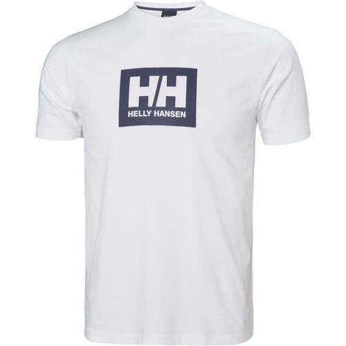 Vêtements Homme ETRO embroidered motif T-shirt Helly Hansen HH BOX T Blanc