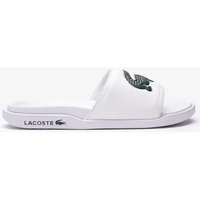 Chaussures Homme Mules Lacoste Claquettes  blanches Blanc