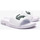 Chaussures Homme Baskets basses Lacoste Claquettes  blanches Blanc