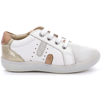 Chaussures Fille Baskets basses Kickers Kickpom Blanc