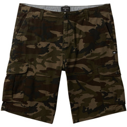 Vêtements Homme worn Shorts / Bermudas Quiksilver Crucial Battle Cargo Vert