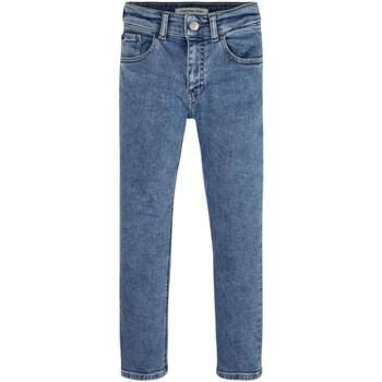 Vêtements Garçon Jeans droit Calvin Klein Jeans IB0IB01909 Bleu