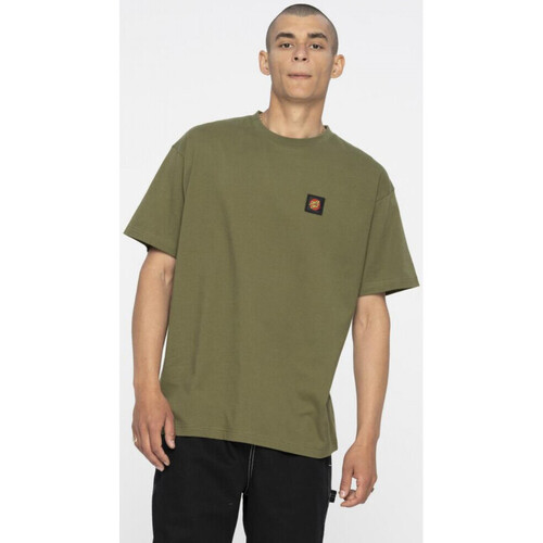 Vêtements Homme zip hoodie sh0405 bdm Santa Cruz Classic label t-shirt Vert