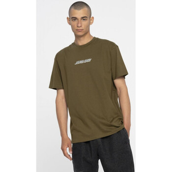 Vêtements Homme T-shirts & Polos Santa Cruz Cosmic bone hand t-shirt Vert