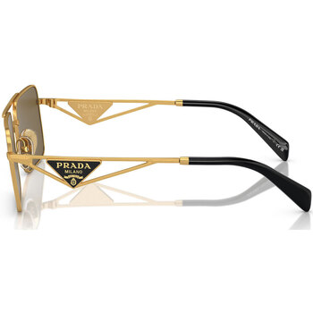 bold-framed rectangle Prada sunglasses