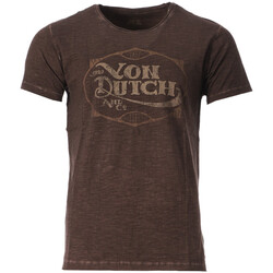 Vêtements Homme T-shirts manches courtes Von Dutch VD/TRC/RETRO Marron
