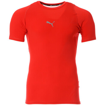 Vêtements Homme T-shirts manches courtes Puma 764885-03 Rouge