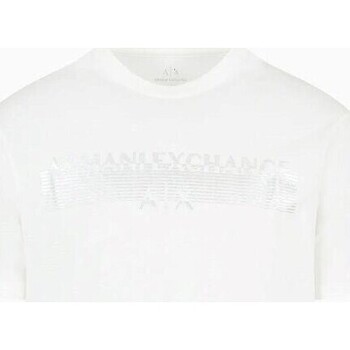 Vêtements Homme T-shirts manches courtes EAX 3DZTSD ZJ9AZ Blanc