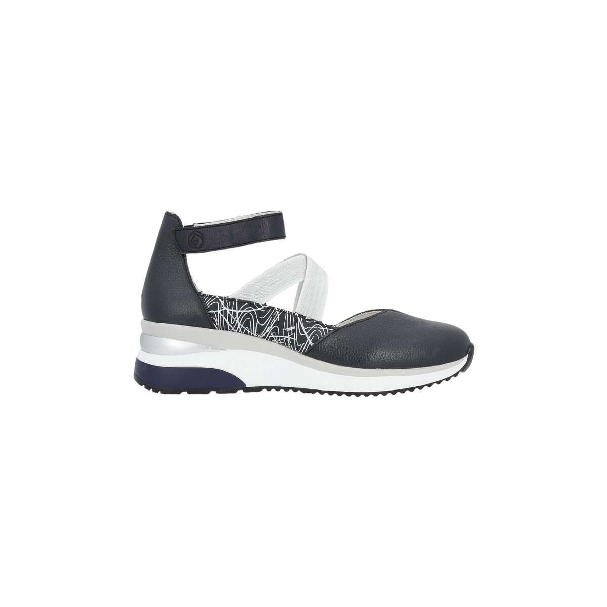 Chaussures Femme Sandales et Nu-pieds Remonte D2411 Bleu