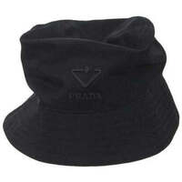 Accessoires textile Femme Chapeaux Prada Chapeau noir Noir