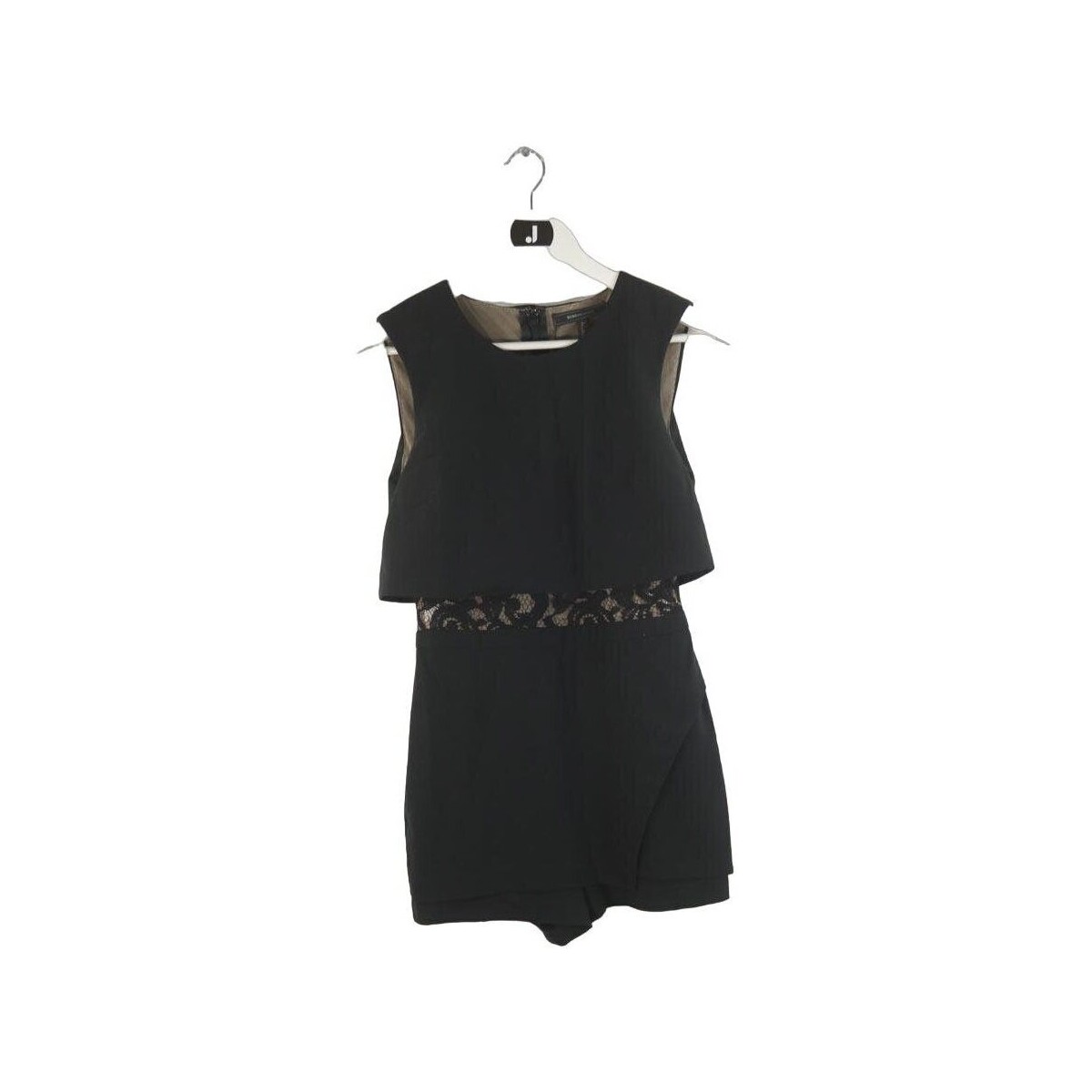 Vêtements Femme Combinaisons / Salopettes Bcbgmaxazria Combinaison noir Noir