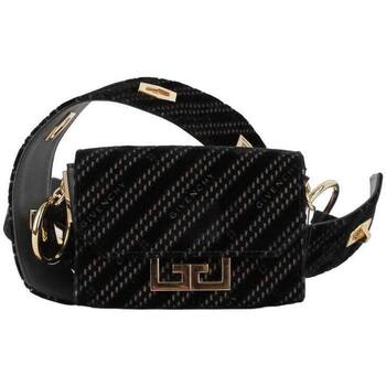 Sandal Femme Sandal porté main Givenchy Mini sac Eden en velours Noir