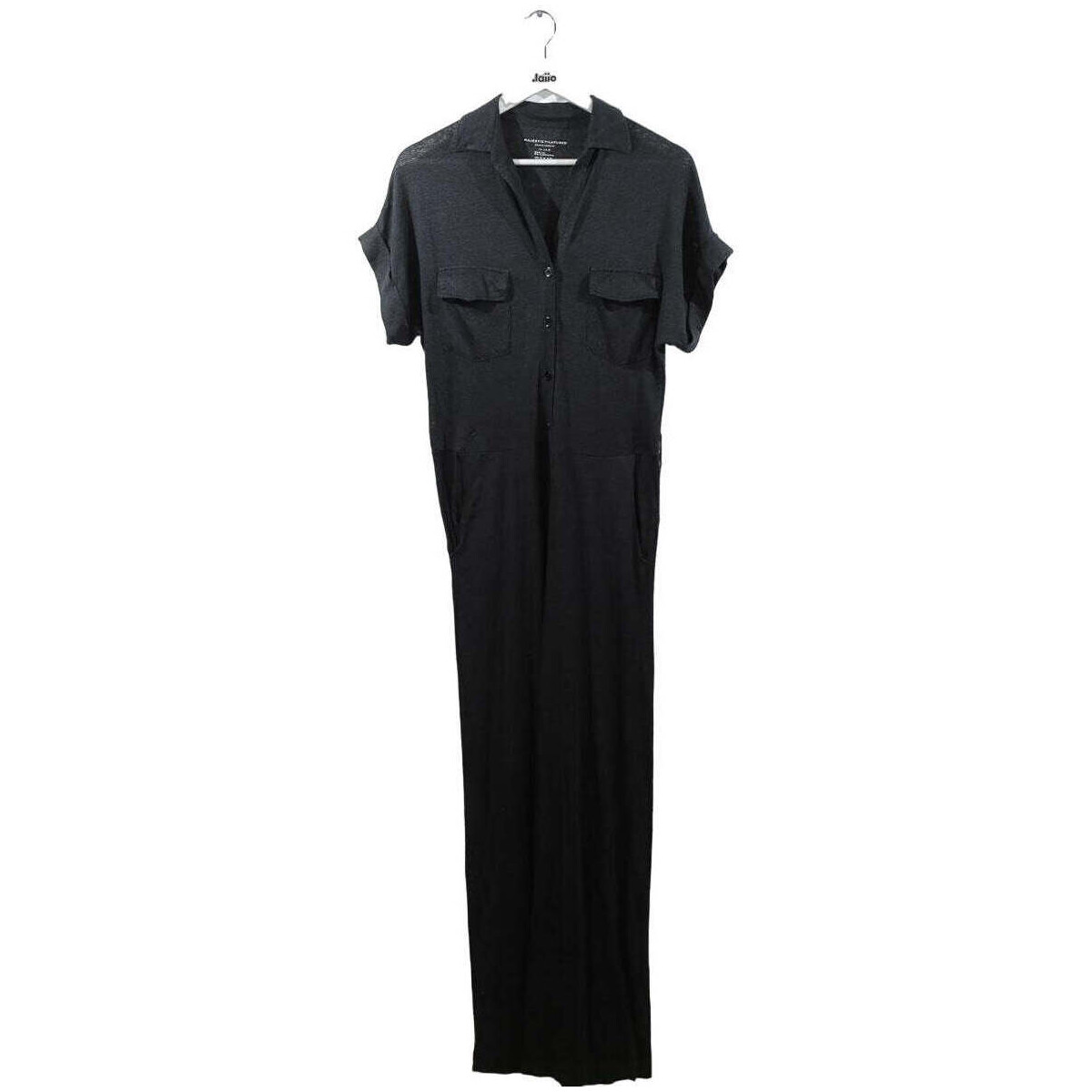 Vêtements Femme Combinaisons / Salopettes Majestic Filatures Combinaison en lin Noir