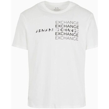 Vêtements Homme T-shirts manches courtes EAX 3DZTAC ZJ9TZ Blanc