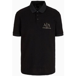 Vêtements Homme T-shirts manches courtes EAX 3DZFSB ZJM5Z Noir