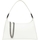 Sacs Femme Sacs porté épaule LANCASTER Sac porte epaule en cuir  Ref 60709 Blanc Blanc