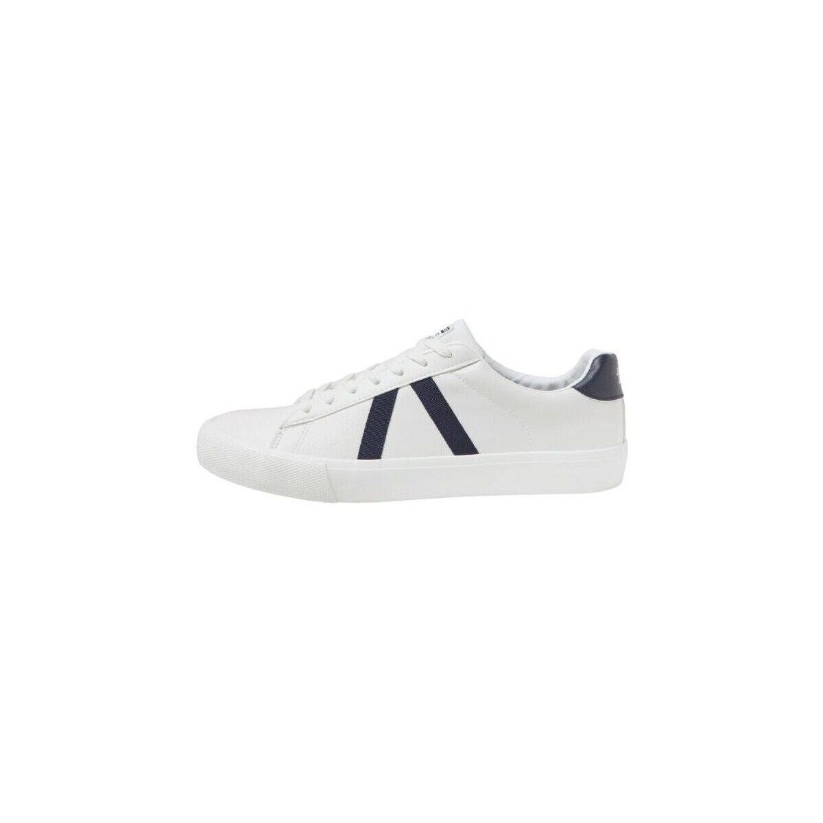 Chaussures Homme Baskets mode Jack & Jones 12230427 FREEMAN-BRIGHT WHITE NAVY Blanc