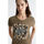 Vêtements Femme T-shirts & Polos Liu Jo T-shirt avec imprimé zébré et strass Multicolore