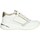Chaussures Femme Baskets montantes Keys K-9063 Blanc