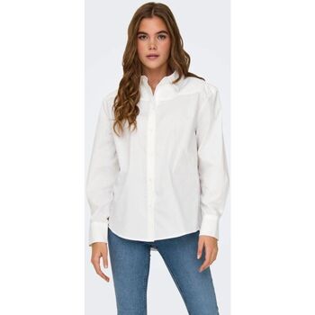 Vêtements Femme Chemises / Chemisiers Only 15327687 ALEXIS-WHITE Blanc