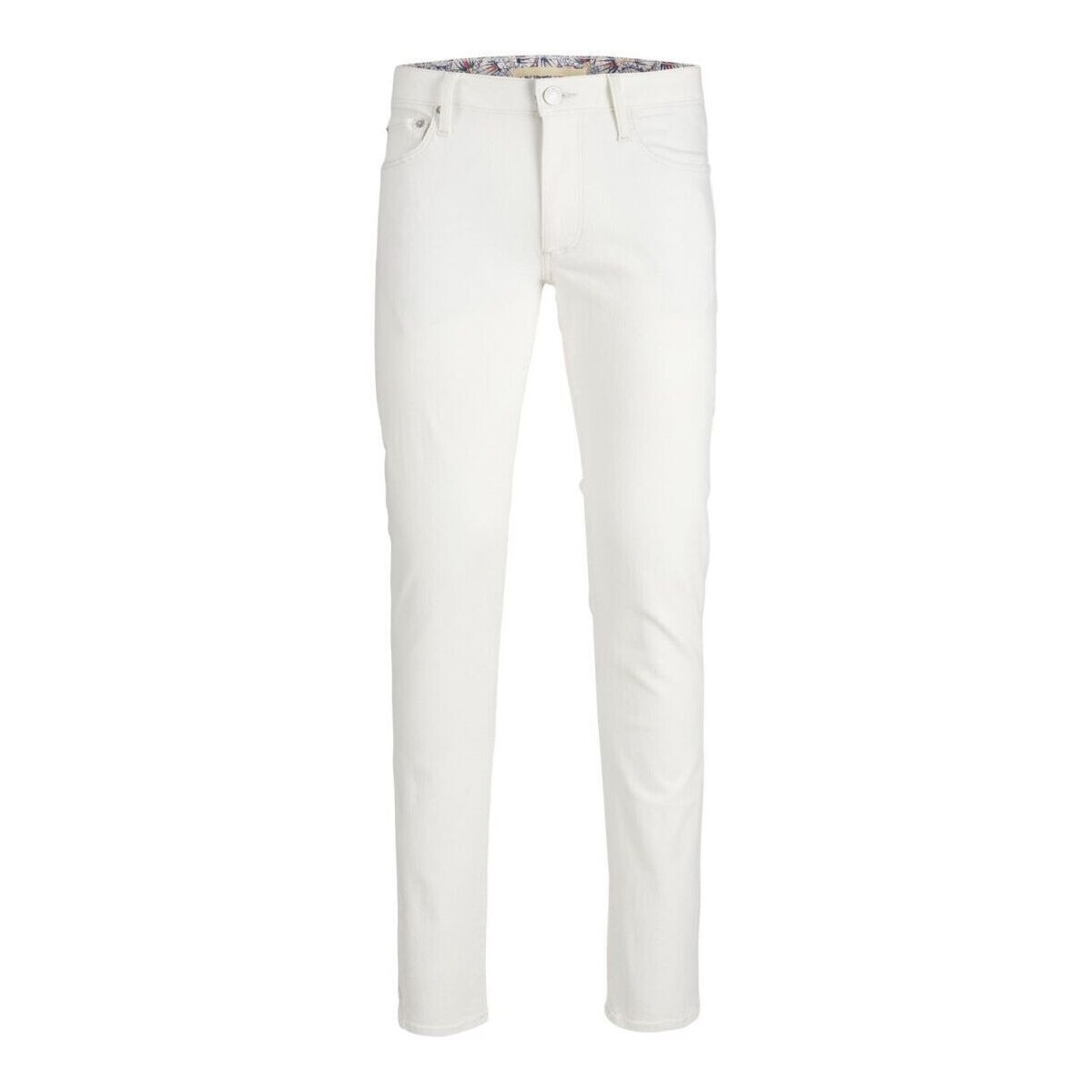 Vêtements Homme Pantalons Jack & Jones 12253109 GLENN-LILY WHITE Blanc