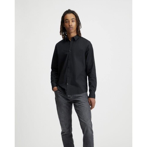 Vêtements Homme Chemises manches longues Calvin Klein jacket Jeans J30J324614BEH Noir