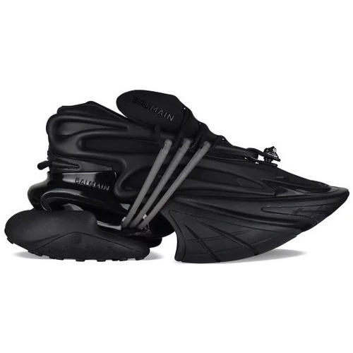 Chaussures Homme Baskets mode Side Balmain Sneakers Unicorn Noir