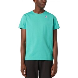 Vêtements Homme Polo Ralph Lauren Big & Tall player logo t-shirt in french turquoise K-Way T-Shirt Le Vrai Edouard Vert Marine Vert