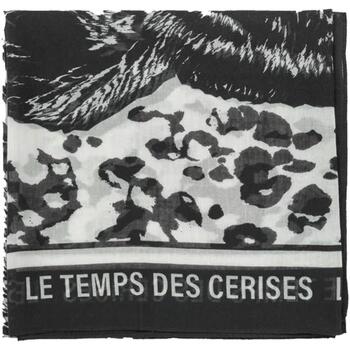 Accessoires textile Femme Echarpes / Etoles / Foulards Le Temps des Cerises Pivoine black fou l Noir