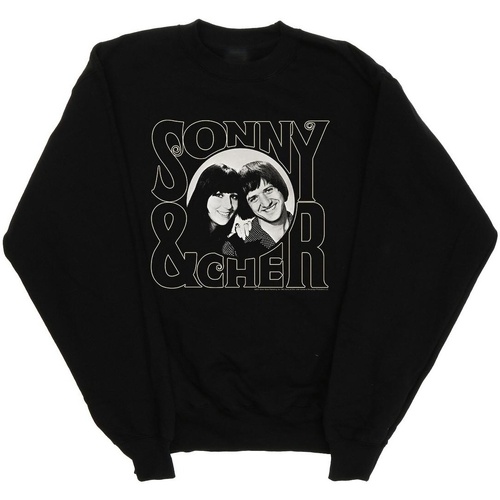 Vêtements Homme Sweats Sonny & Cher Circle Photo Noir